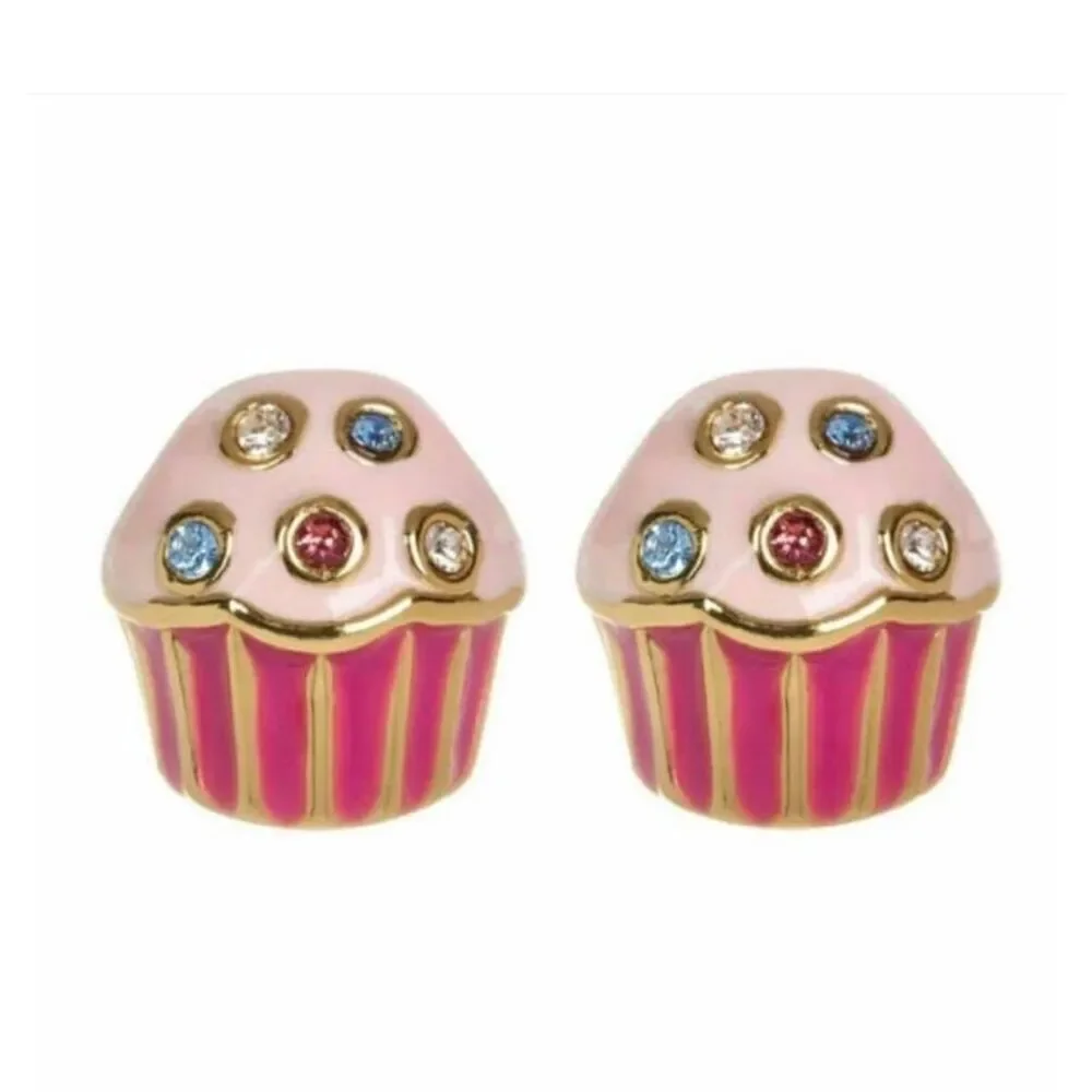 Kate Spade NEW earrings - take the cake Cupcake earrings